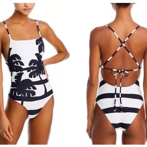 FARM Rio Coconut One Piece Swimsuit-Size XS NWT